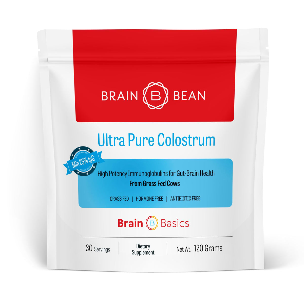 Poudre Brain Bean Colostrum Ultra-Pure prête à agrémenter le petit-déjeuner pour le bien-être intestinal