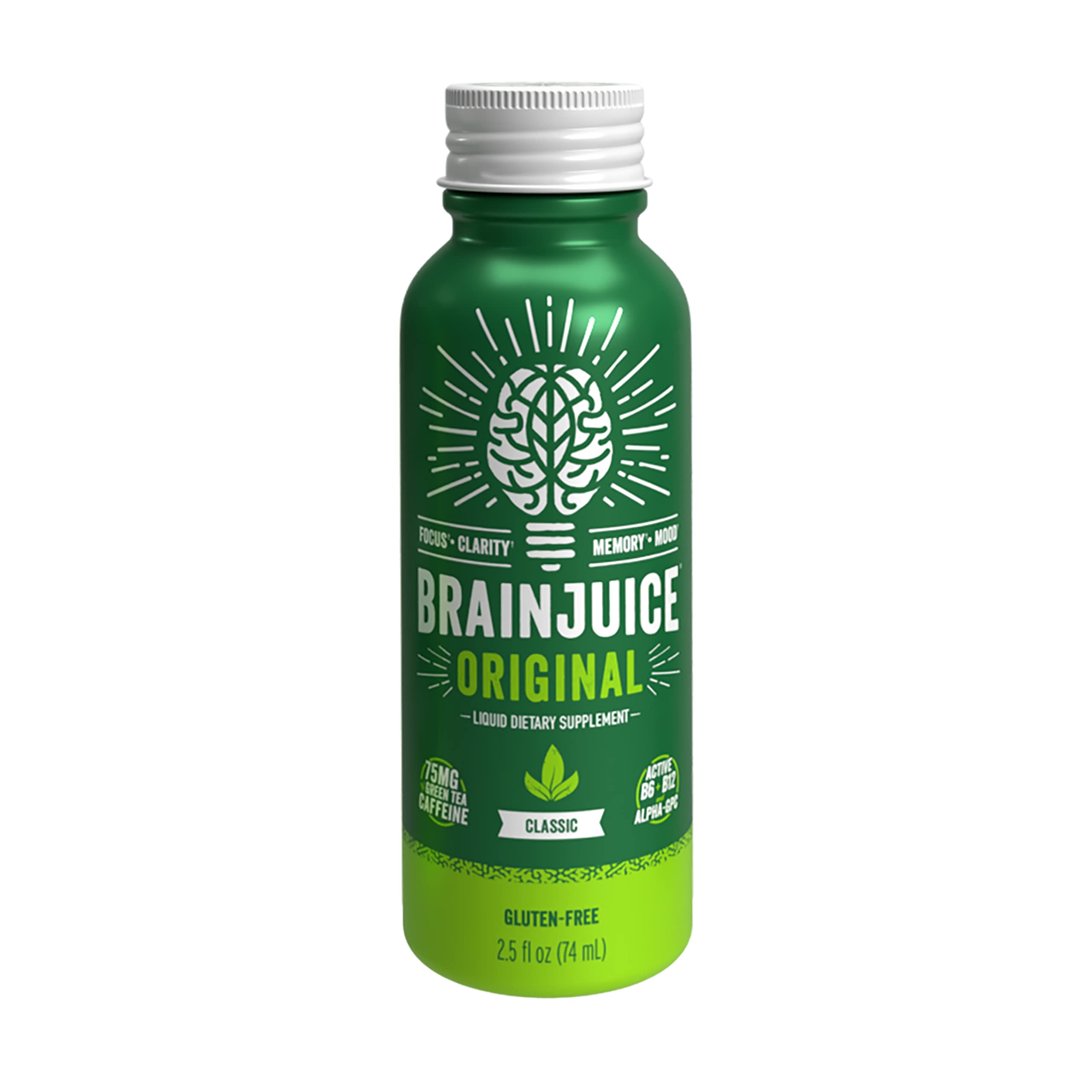 BrainJuice Shot Neuro Protection: soutien cognitif naturel au quotidien.
