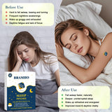 BRAMHO patch sommeil application facile sur la peau avant le coucher.
