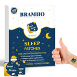 BRAMHO patch sommeil mélatonine et magnésium, soutien potentiel à la détente nocturne.