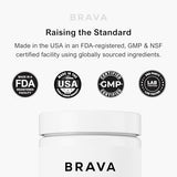 BRAVA NUTRITION Gommes Brava – ambiance sportive pour entraînement et récupération
