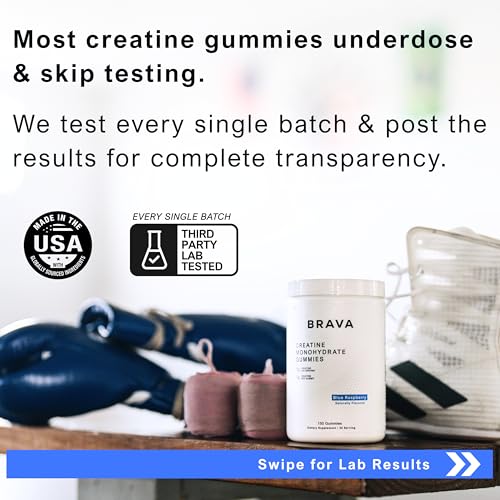 BRAVA NUTRITION Gommes Brava – gommes individuelles, prise quotidienne pratique