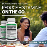 Bravado Labs bloqueur d'histamine, emballage USA, capsule pratique pour le quotidien.