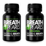 Breath Pearls Original, flacon 150 softgels, haleine fraîche durable et naturelle.