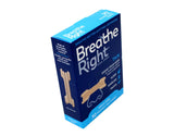 Détail matériau léger et respirant des bandes nasales Breathe Right.