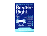 Boîtes de 30 bandes nasales Breathe Right pour remplacement pratique.