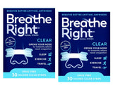 Breathe Right Strips emballage double, pratique pour voyager.