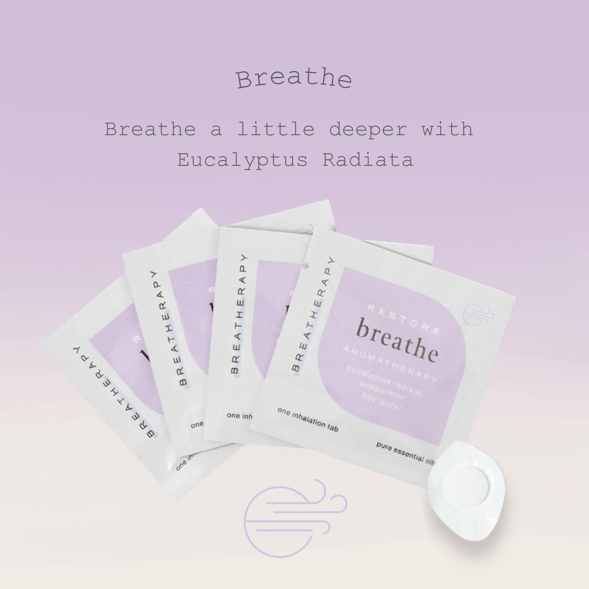 Breatherapy Breathe Pack 8 patches, solution portable et discrète