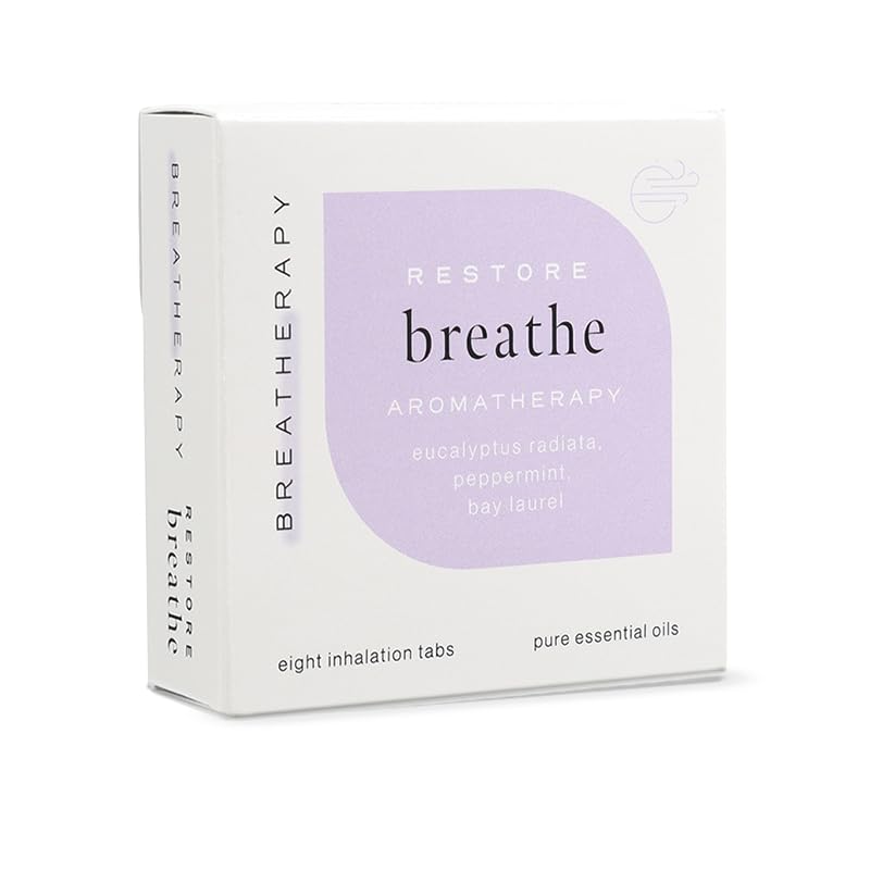 Breatherapy Breathe Patch Eucalyptus sur peau, respiration plus libre