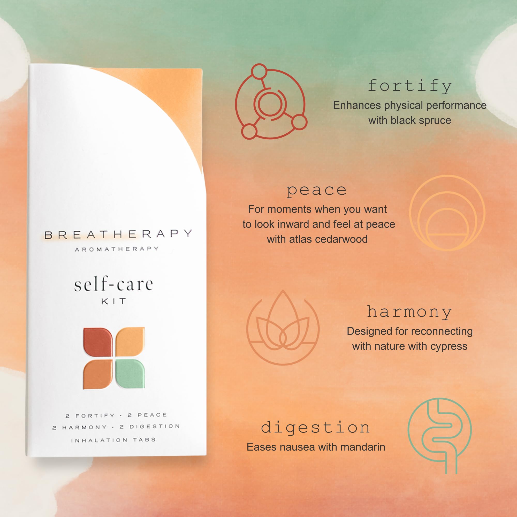 Breatherapy-peace-pastille-zoom: pastille Peace idéale pour favoriser la détente douce.