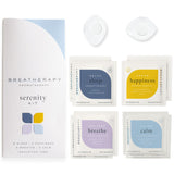 Breatherapy Serenity Kit ensemble: coffret élégant pour l'aromathérapie personnelle et relaxation