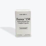 Breckenridge Ferrex 150 – capsules en bouteille, soutien potentiel du fer pour l'énergie