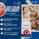 Gélules Bricker Labs Big-V taurine 600 mg pour le calme du système nerveux