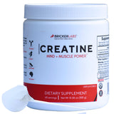 Bricker Labs Creatine Monohydrate : poudre ultra-fin prête au mélange rapide.
