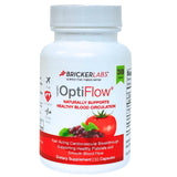 Bricker Labs OptiFlow – bouteille et dose quotidienne soutenant une circulation naturelle.