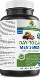 Brieofood Quotidien Homme — flacon et ingrédients soutenant la digestion.