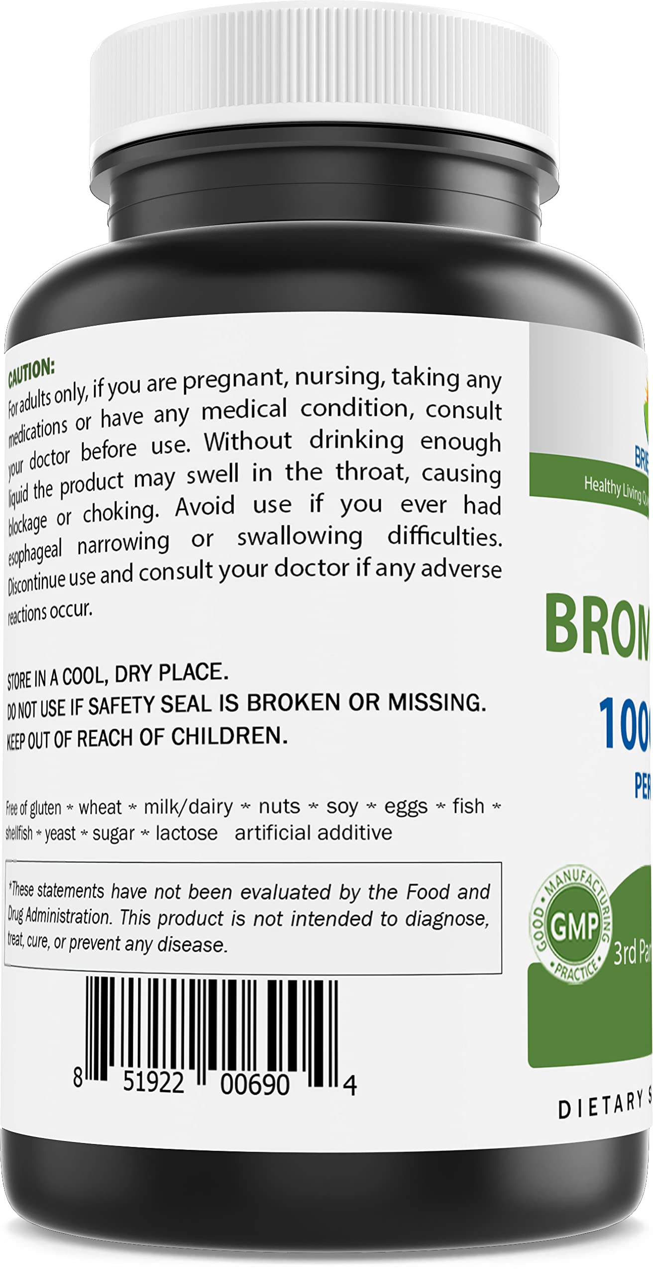 Brieofood Bromélaïne — utilisation avec repas pour un complément facile à intégrer.