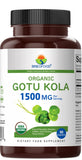 Comprimés végétariens Brieofood Gotu Kola, 90 unités