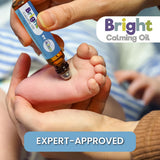 Bright Calming Oil ambiance nuit, moments de calme sensoriel.