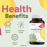 Brightcore Kimchi One – poudre fermentee, apport nutritionnel quotidien.