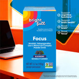 BRIGHTFULL Focus, vitamines B et zinc, supports énergie et concentration.