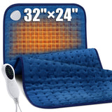 BrightRow tapis chauffant dos grand-format offrant couverture complète et chaleur homogène.