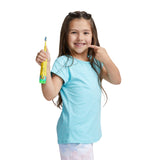 BriteBrush vibreur ergonomique, sensation tactile pendant le brossage.