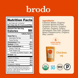Brodo préparation rapide — bouillon biologique pour soupes faciles.