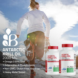 Bronson astaxanthine krill — complément antioxydant naturel dans les gélules