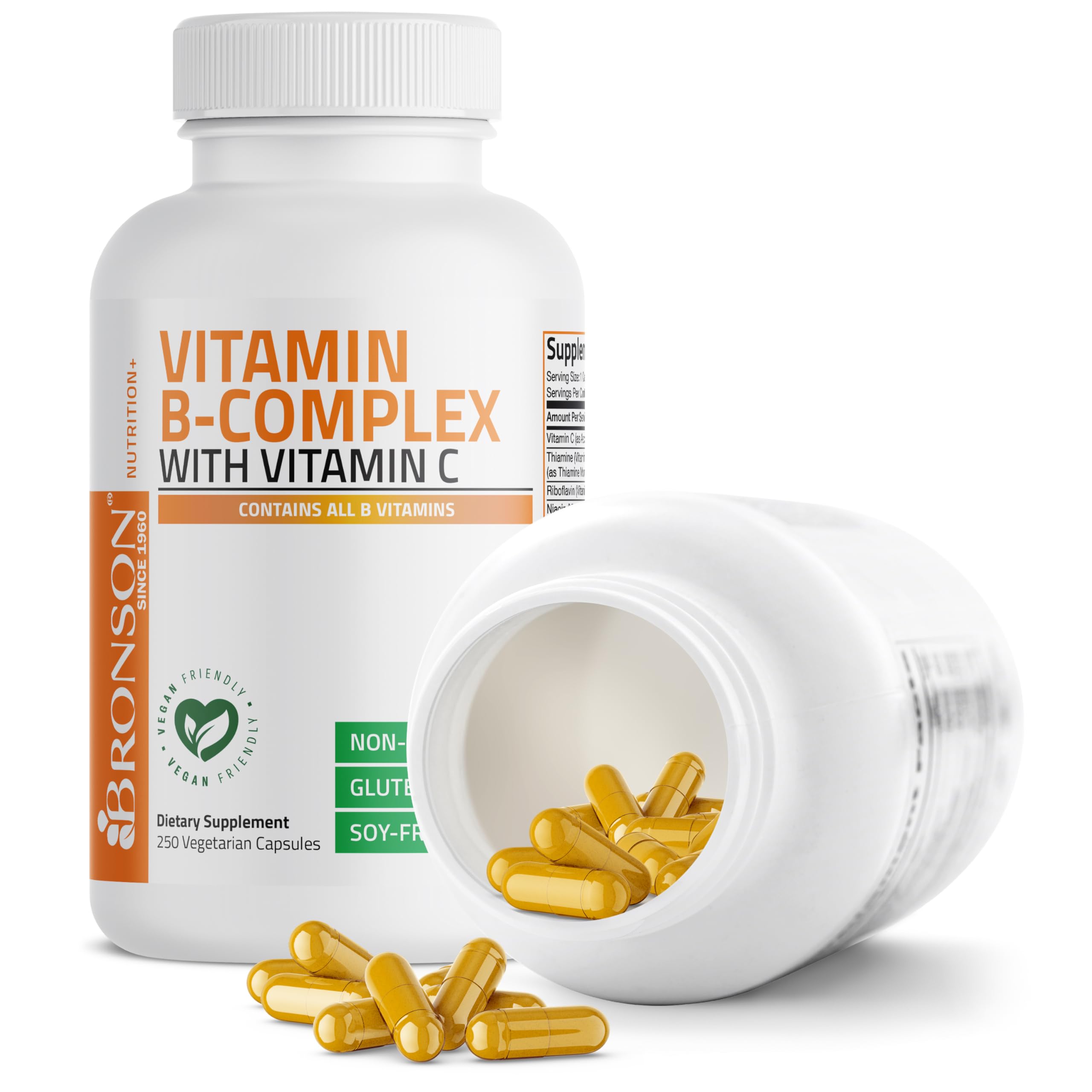 Bronson B Complex – fiche nutritionnelle utile pour vérifier les ingrédients.