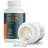 Bronson Biotine 5 000 mcg, prise facile dans votre routine énergétique