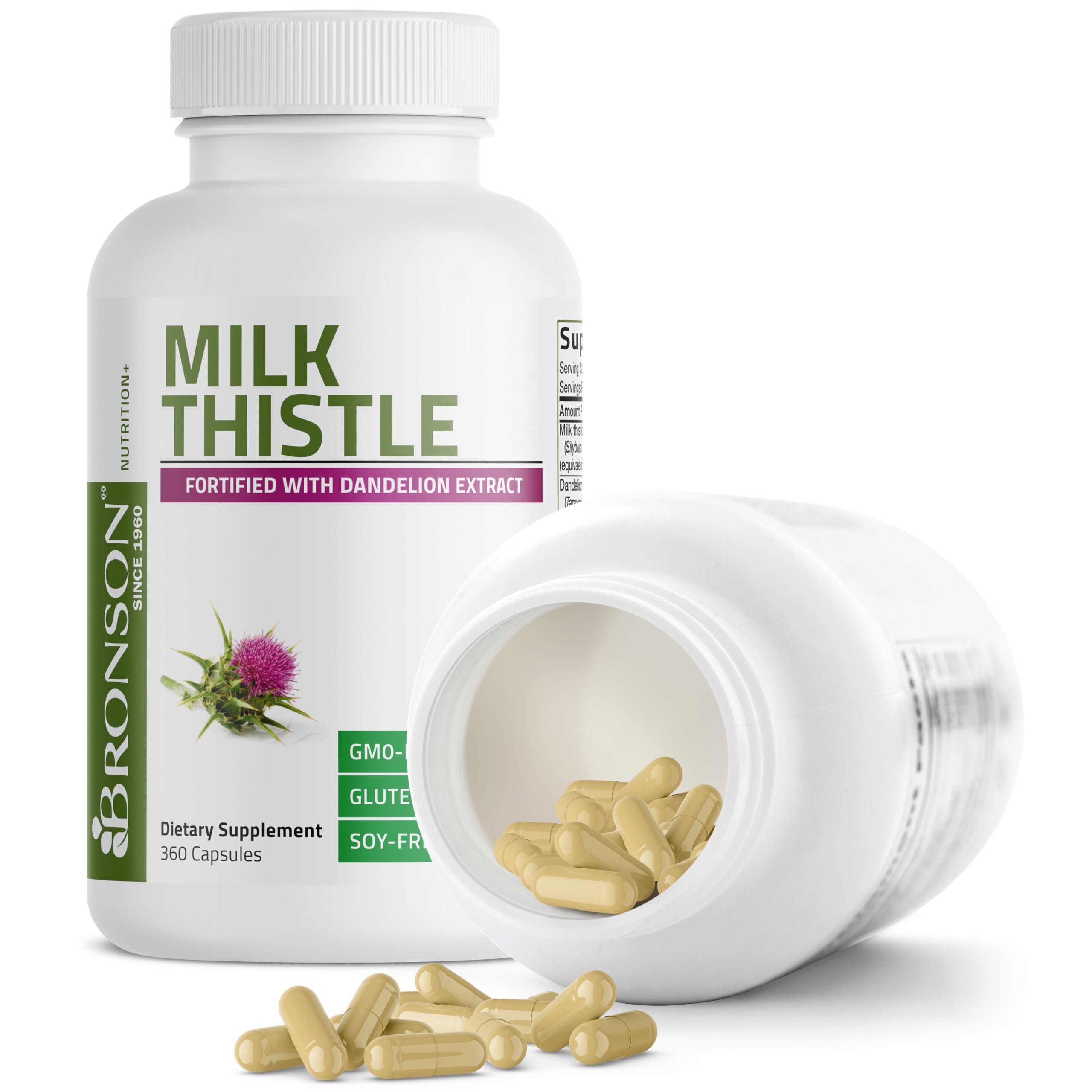 Bronson détox et digestion – capsules faciles à intégrer.