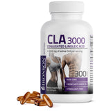 Bronson CLA3000 — bouteille et étiquette soignée, soutien potentiel à la gestion du poids.