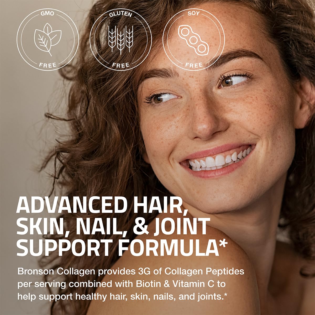 Bronson Collagen Peptides, prise quotidienne, routine beauté simple et ciblée.