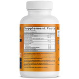 Bronson Glucosamine Chondroitin Turmeric MSM – gelules, prise facile.