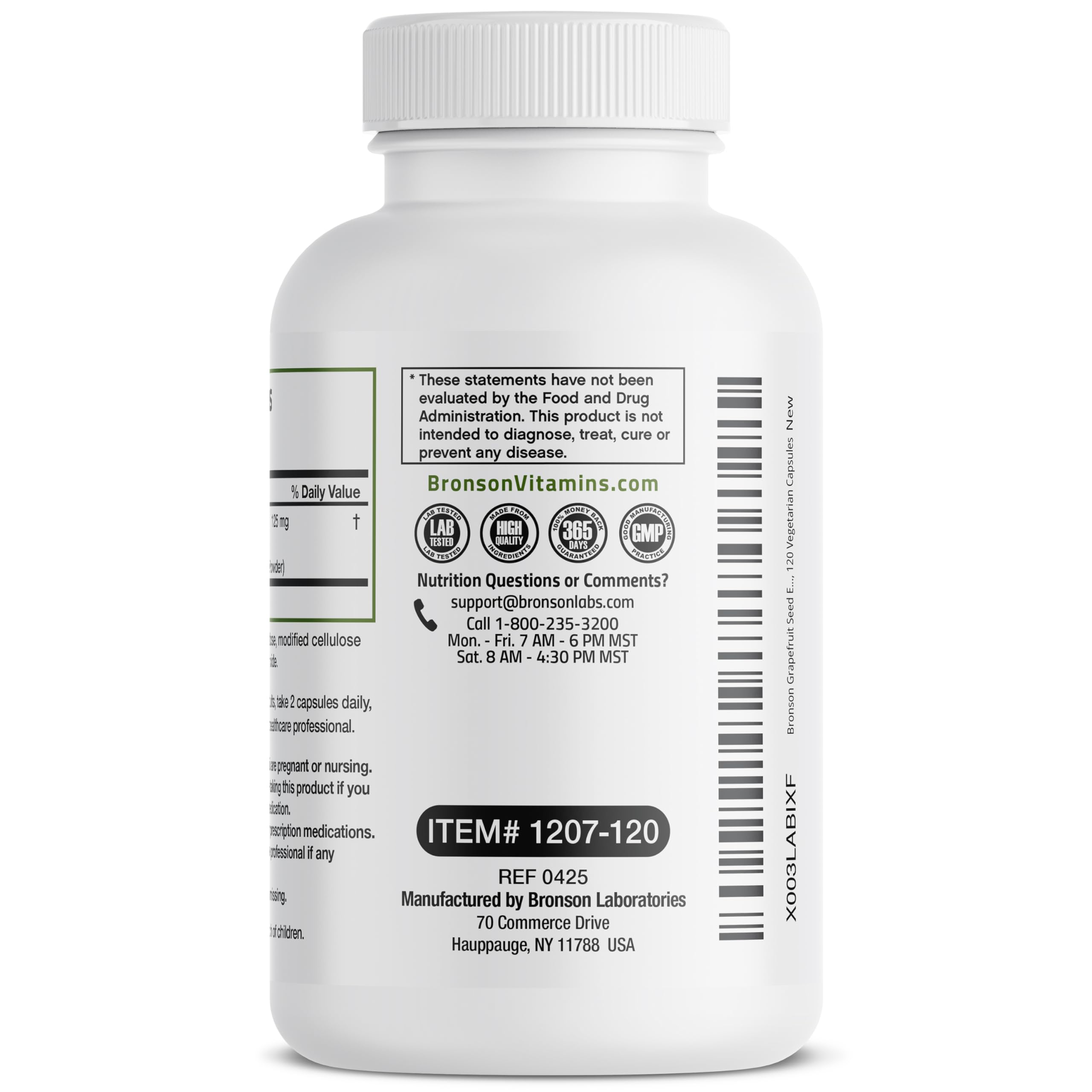 Bronson Histoire depuis 1960: héritage pharmaceutique et expérience.