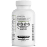 Bronson Liver Detox: ingrédients phares curcuma et artichaut visibles sur l’étiquette.