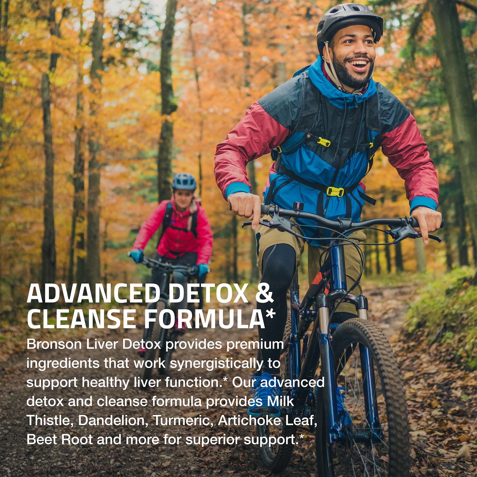 Bronson Liver Detox, curcuma, soutien potentiel contre l'inflammation légère.