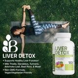 Bronson Liver Detox, feuilles-artichaut, favorise un équilibre naturel du foie.
