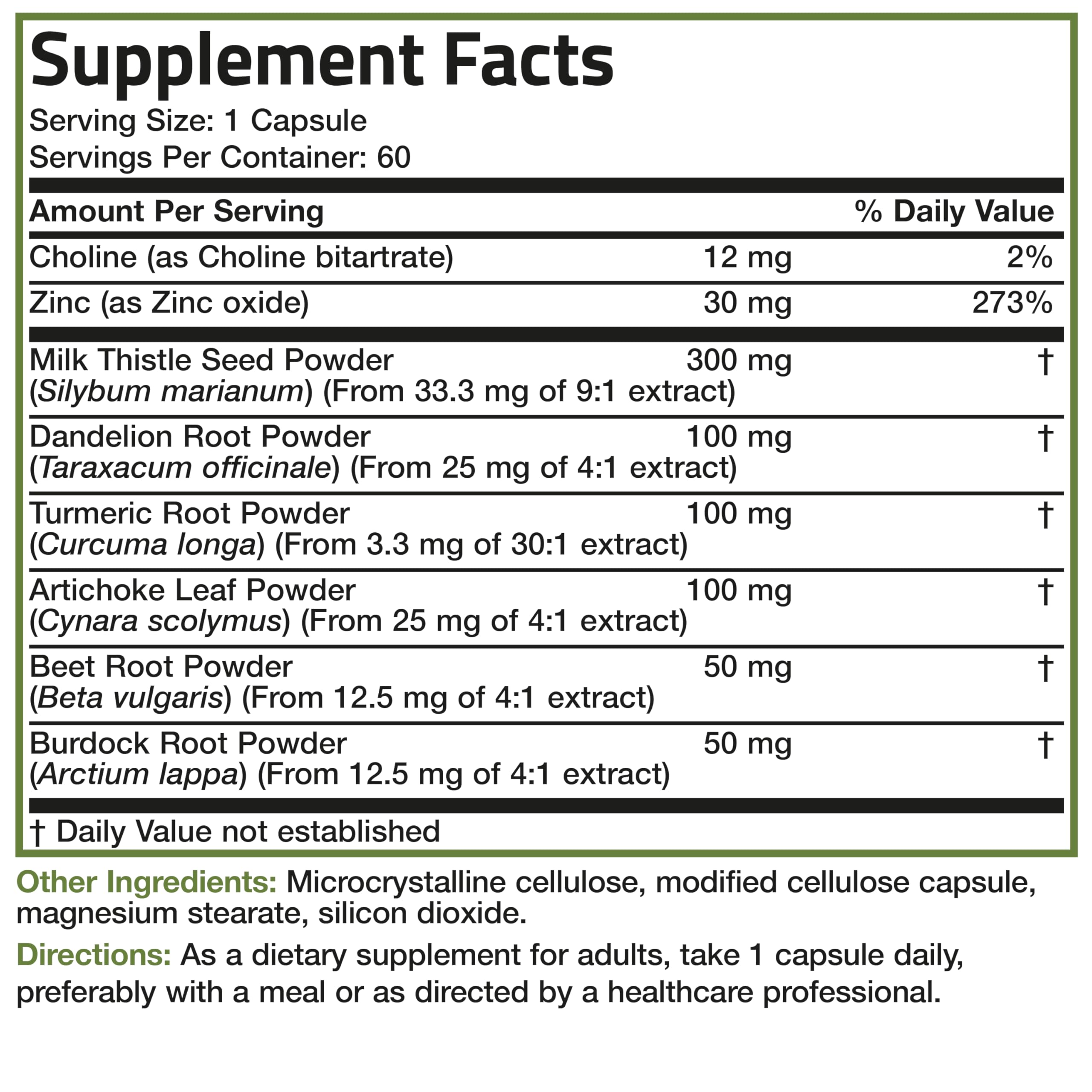 Bronson Liver Detox, laboratoire-cGMP NY, fabrication sûre et conforme.