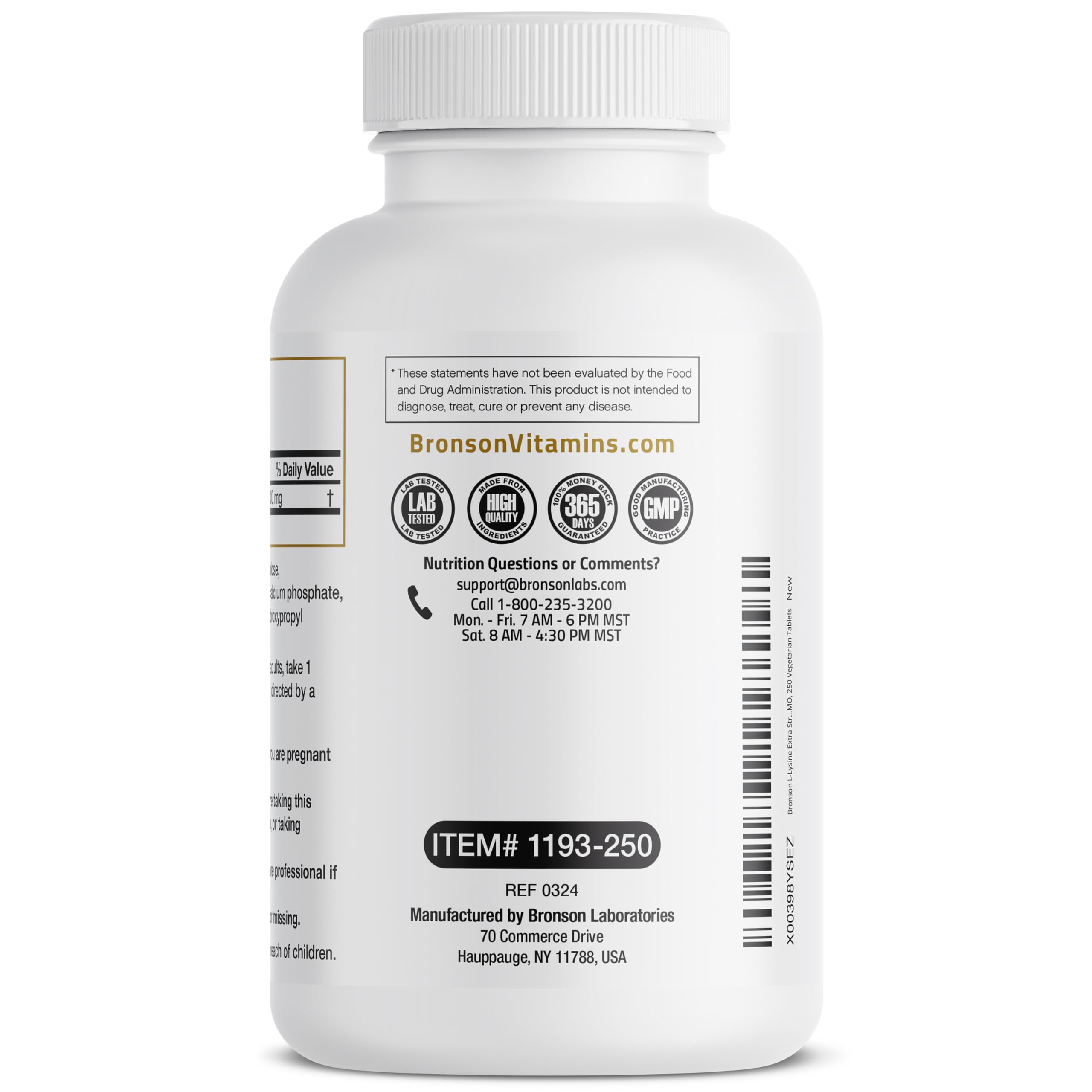 Tablette L-Lysine 1000 mg – détail clair et dosage élevé