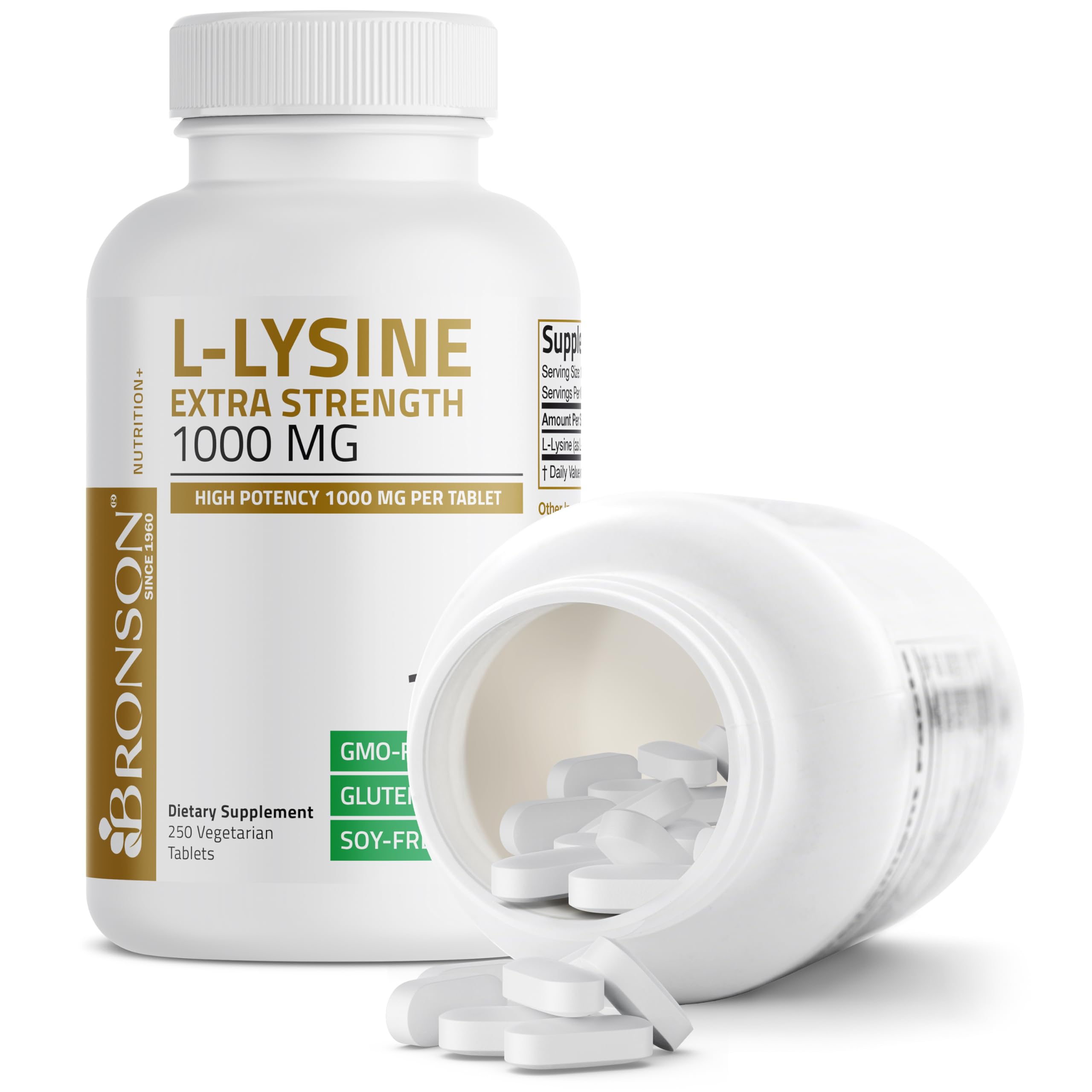 Usage quotidien potentiel de Bronson L-Lysine pour routine bien-être