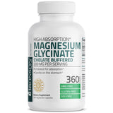 Emballage Bronson Magnésium Glycinate sans gluten et sans soja.