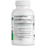 Étiquette Bronson Magnésium Glycinate, sans OGM et sans gluten