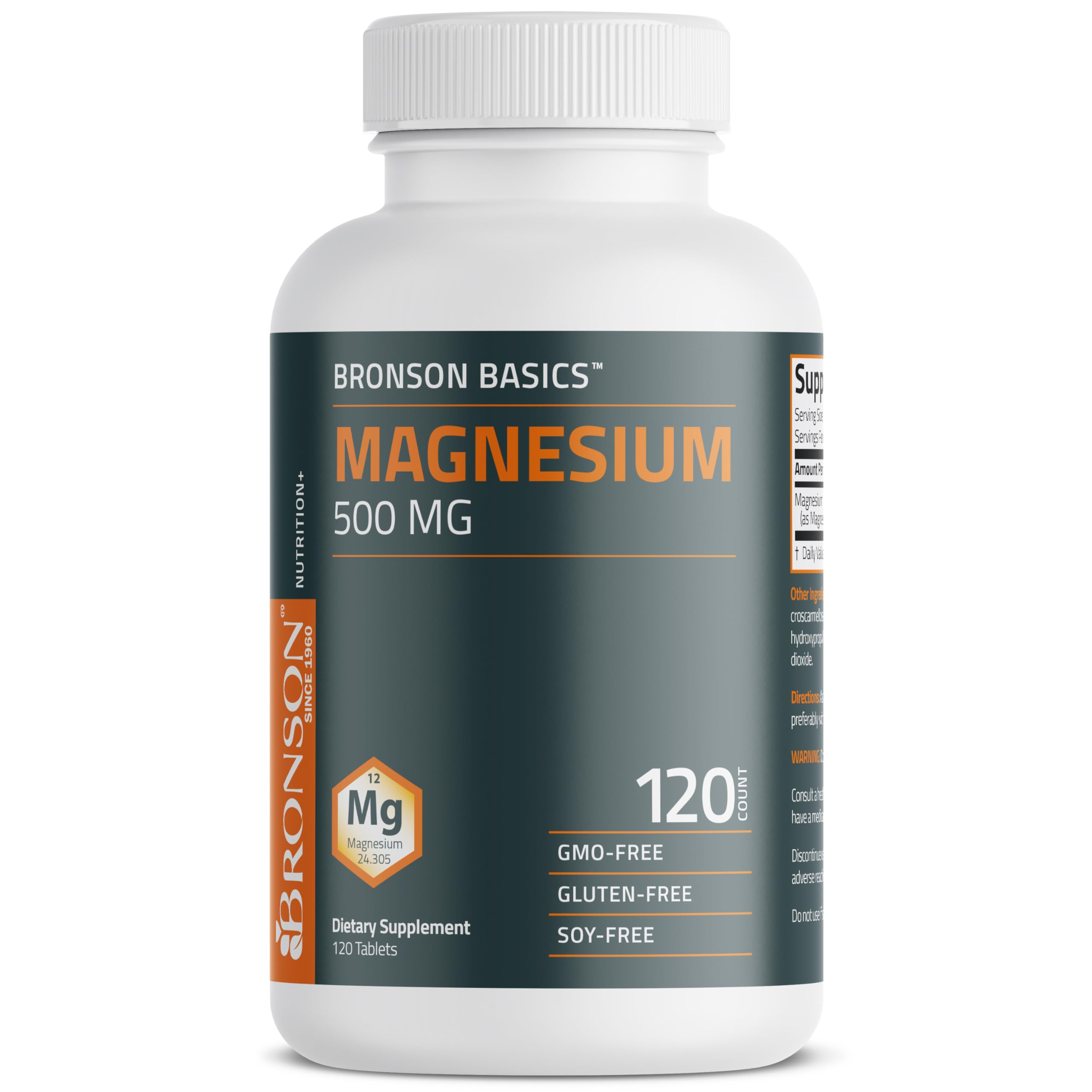 Bronson Magnésium – contrôles en laboratoire et pureté.