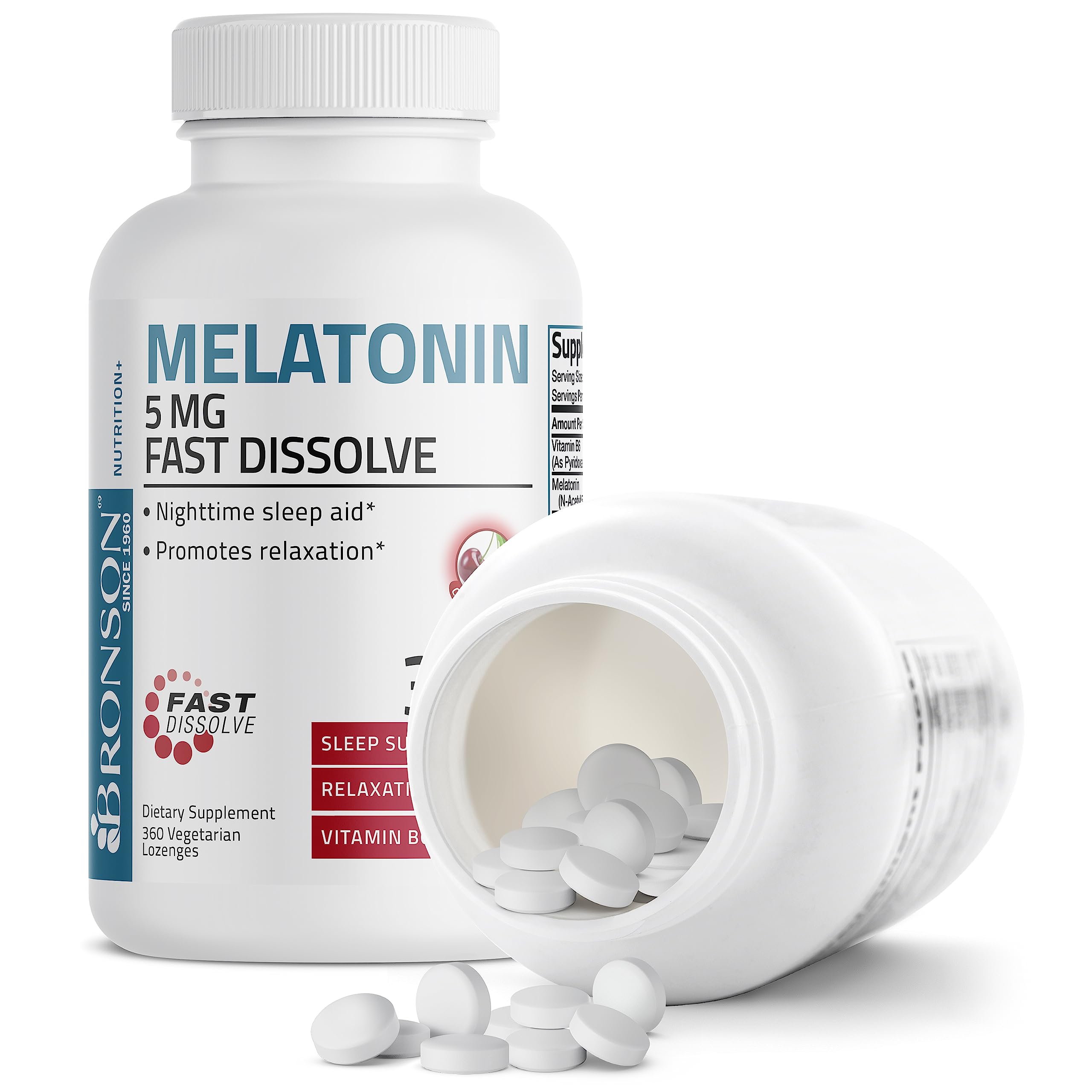 Bronson Mélatonine masticables, rituel soir permettant détente.
