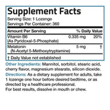 Bronson Mélatonine 5 mg, réveil plus frais.