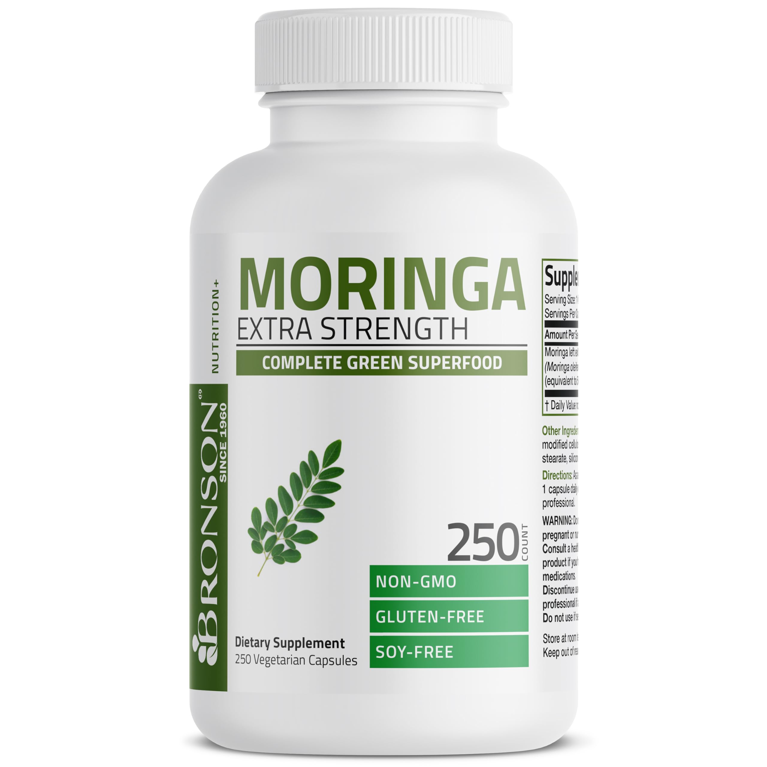 Bronson Moringa, boîte de présentation, emballage proposé et fiable.