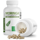 Bronson Moringa, gros plan sur les capsules, utilisation pratique.