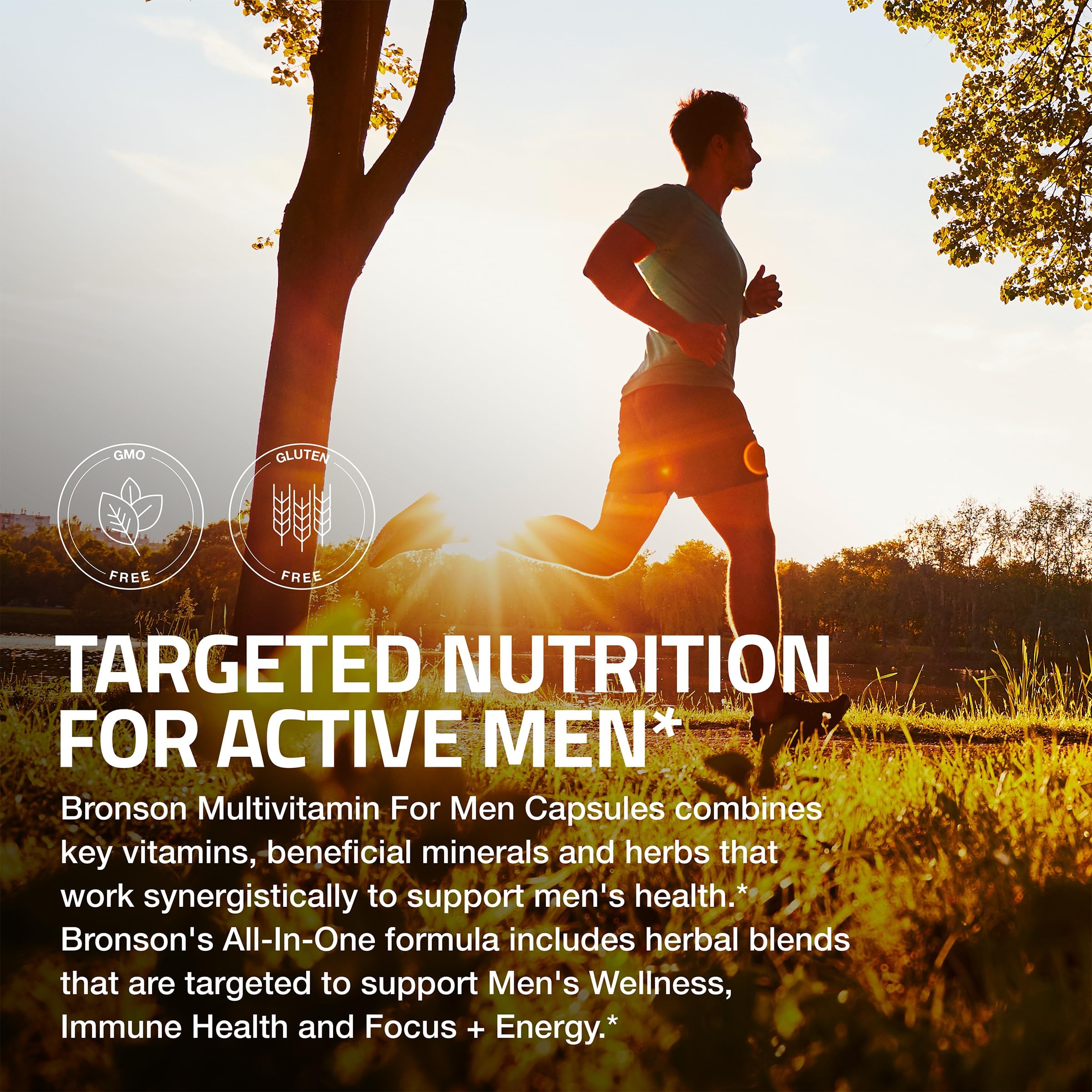 Bronson Multivitamine pour Homme – fabriqué aux États-Unis; qualité et traçabilité.
